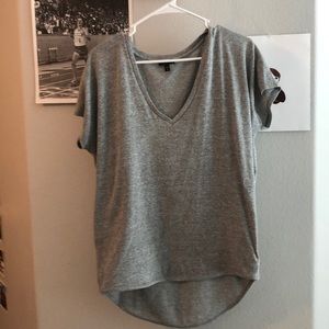 Gray Express Hi-Lo Top